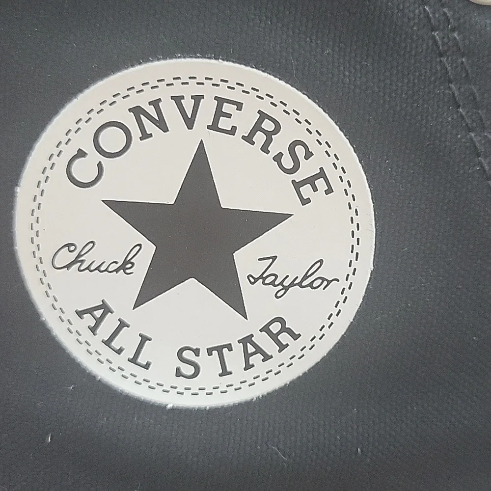 Converse Black and White Chuck Taylor High-Tops